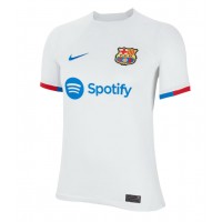 Camiseta Barcelona Ronald Araujo #4 Segunda Equipación Replica 2023-24 para mujer mangas cortas